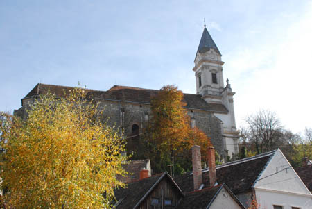 Sopronbánfalva (Wandorf) – church and monastery of the Paulines, later of the Carmelites